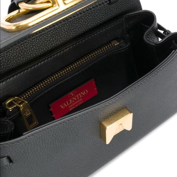 Valentino black leather cross body bag - Picture 3 of 13